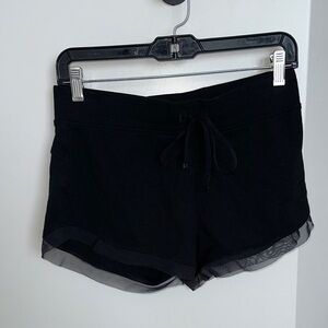 Stylish Black Athletic Shorts